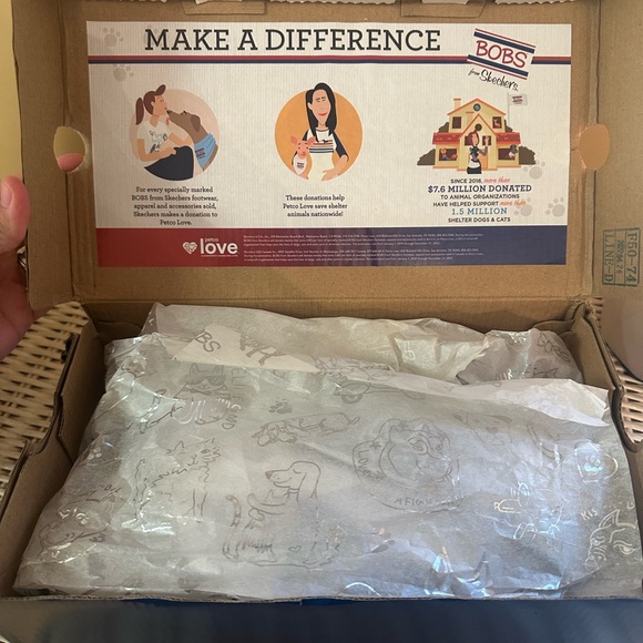 BOBS by sketchers Black Leopard Print Sneakers - Picture 4 of 9